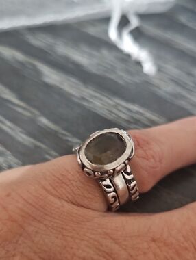 Silpada Silver Ring Stack Set